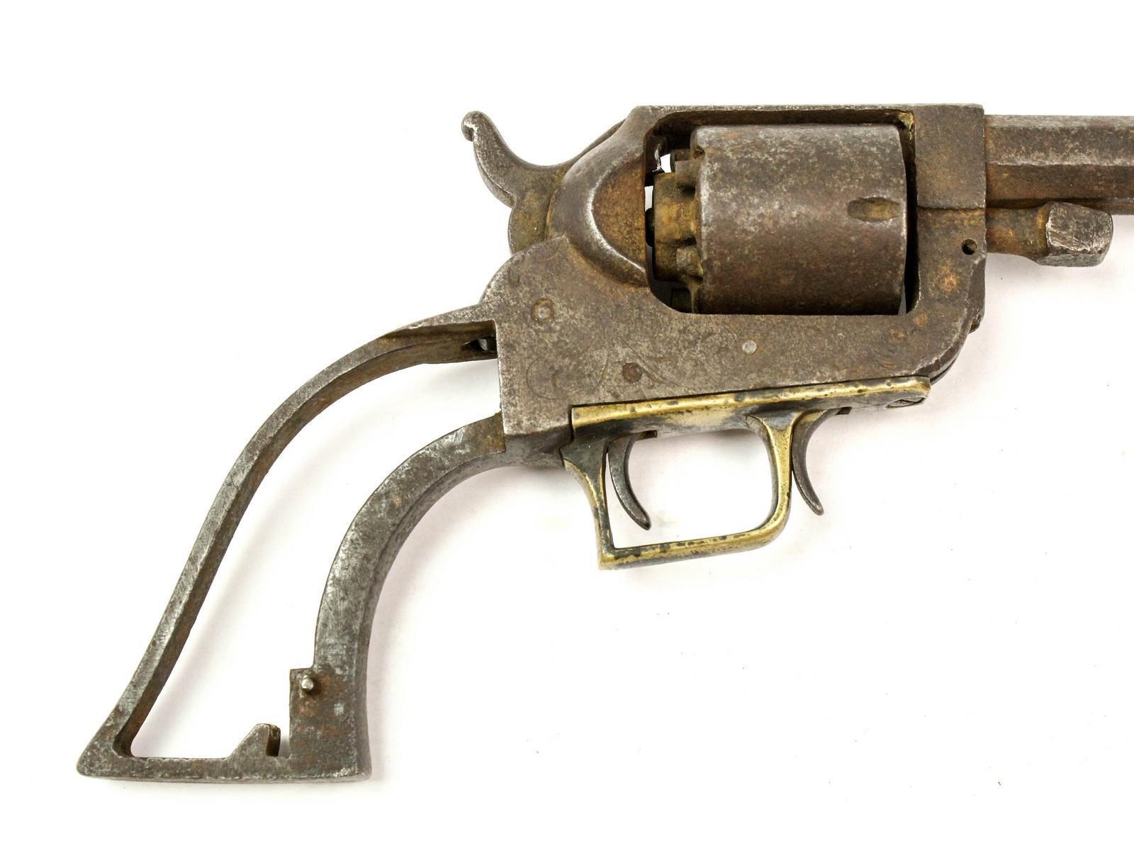 Rare Iron Frame Whitney 2 Trigger Pistol