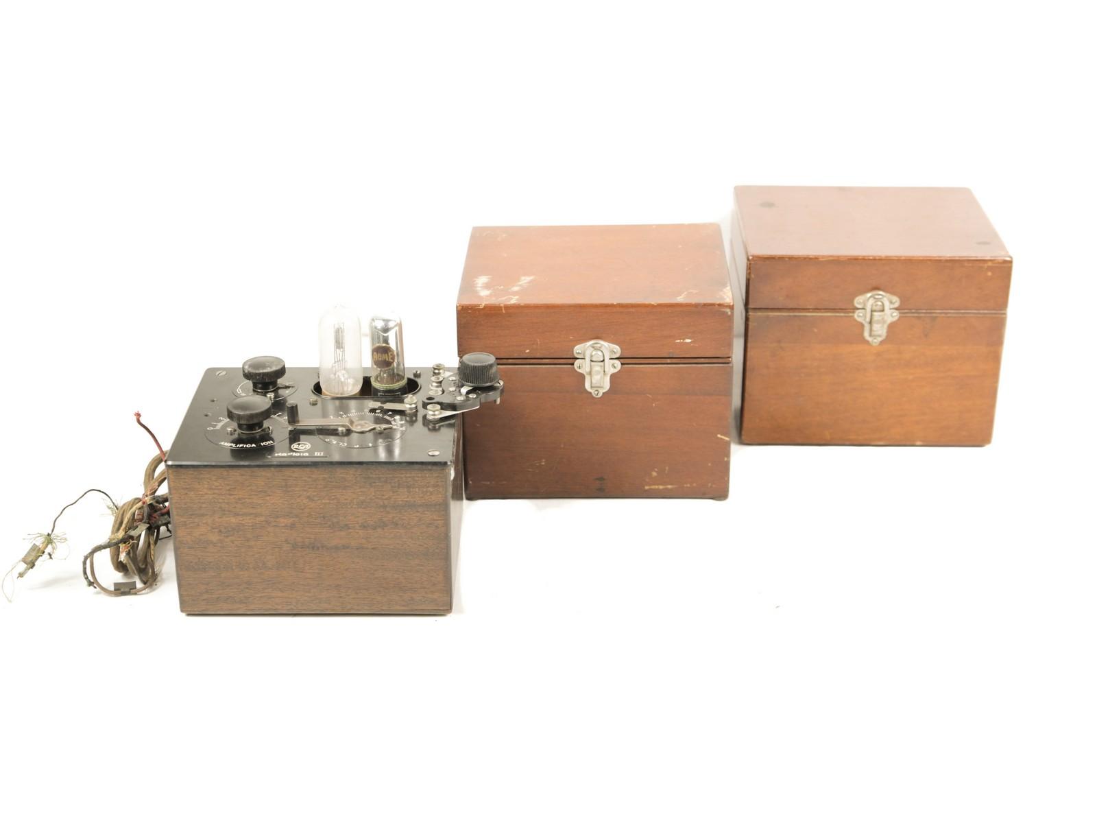 RCA/Westinghouse Battery Radios & Amplifier