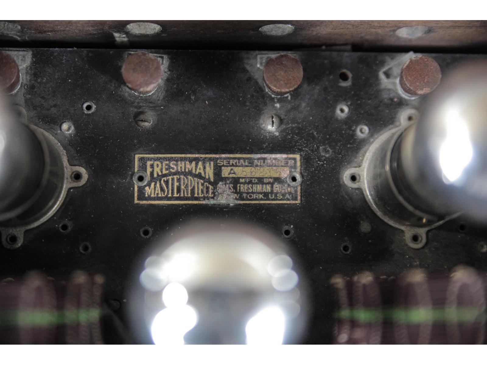 1926 Freshman Masterpiece Battery Model Radio