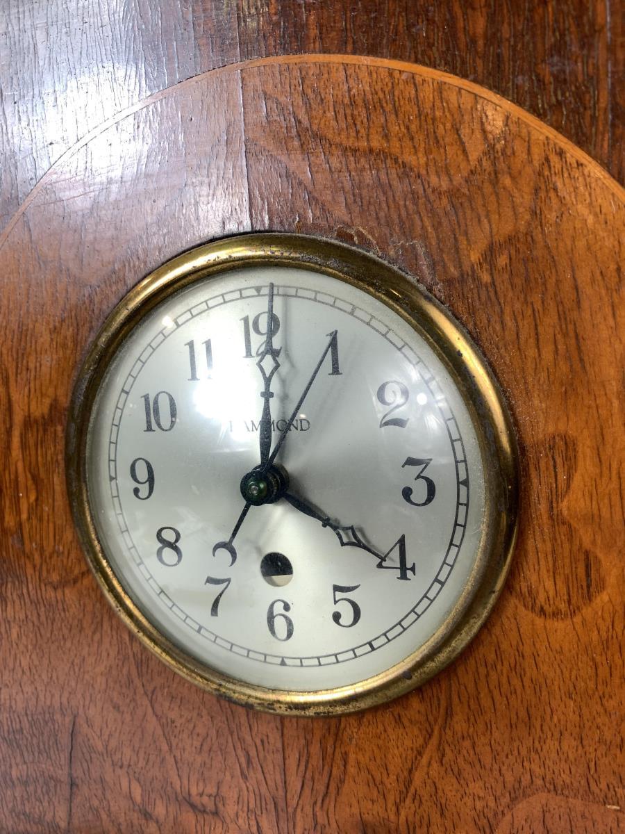 1930's Austin Tombstone Radio w/Hamond Clock