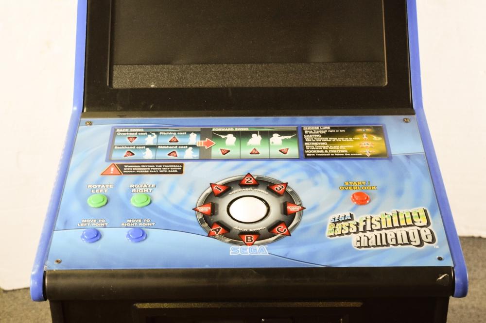 Sega Bass Fishing Challenge Arcade Machine