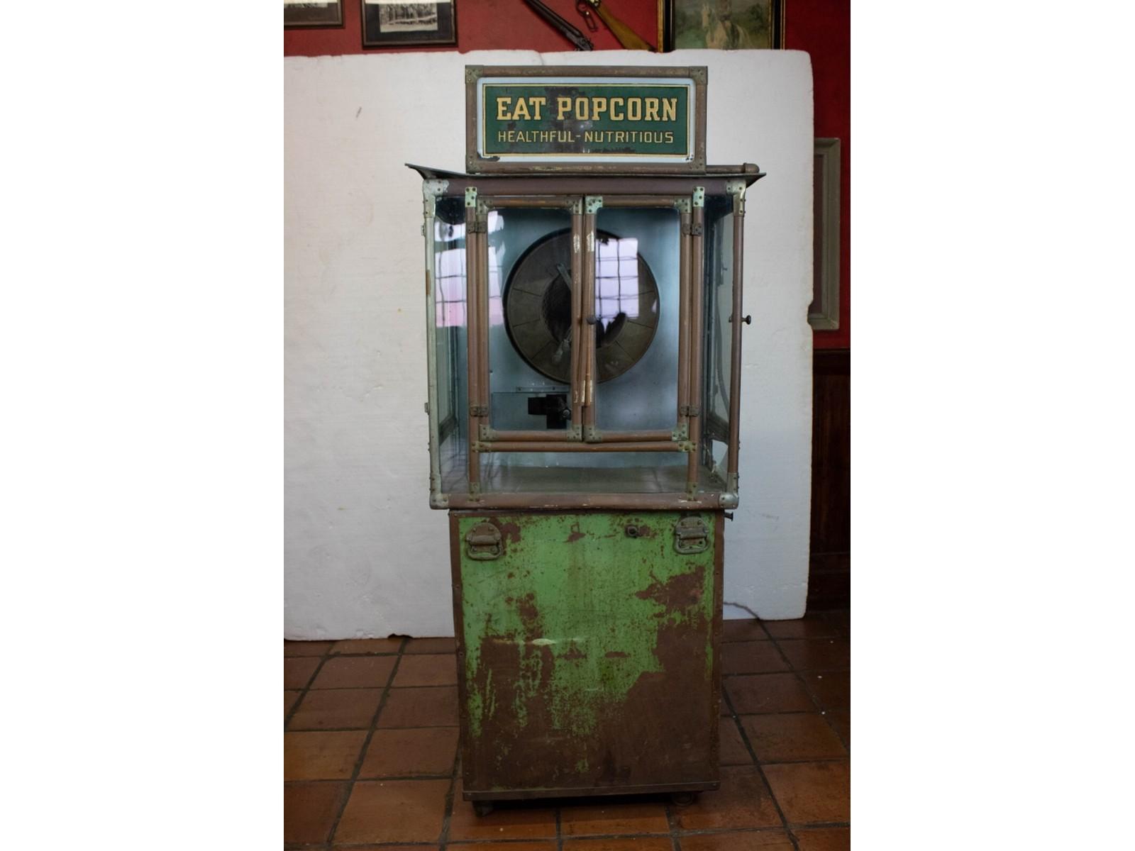 Early 1900's Kingery Popcorn Machine