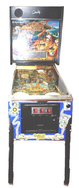 Bally "Gilligan's Island" Arcade Pinball Machine