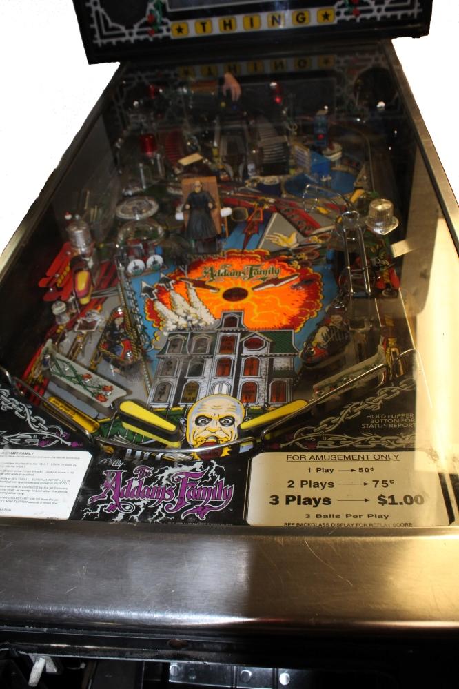 Bally "Addams Family" Arcade Pinball Machine