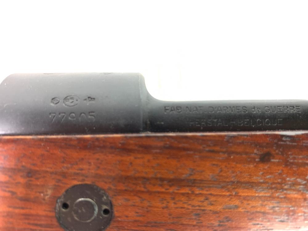 Belgian M1935 Short Rifle 7.65 Argentine Cal