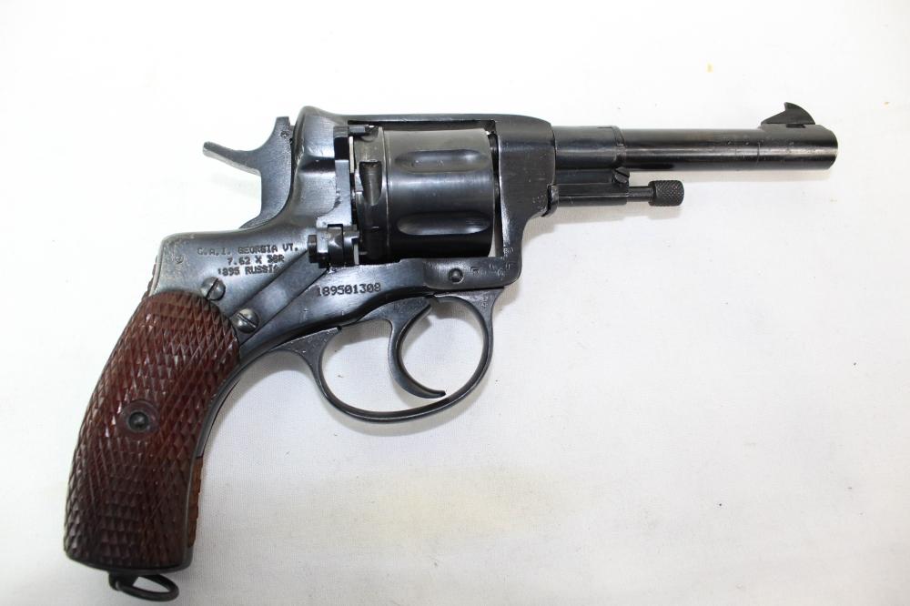 Russian Nagant M1895 Revolver 7.62 Nagant Cal