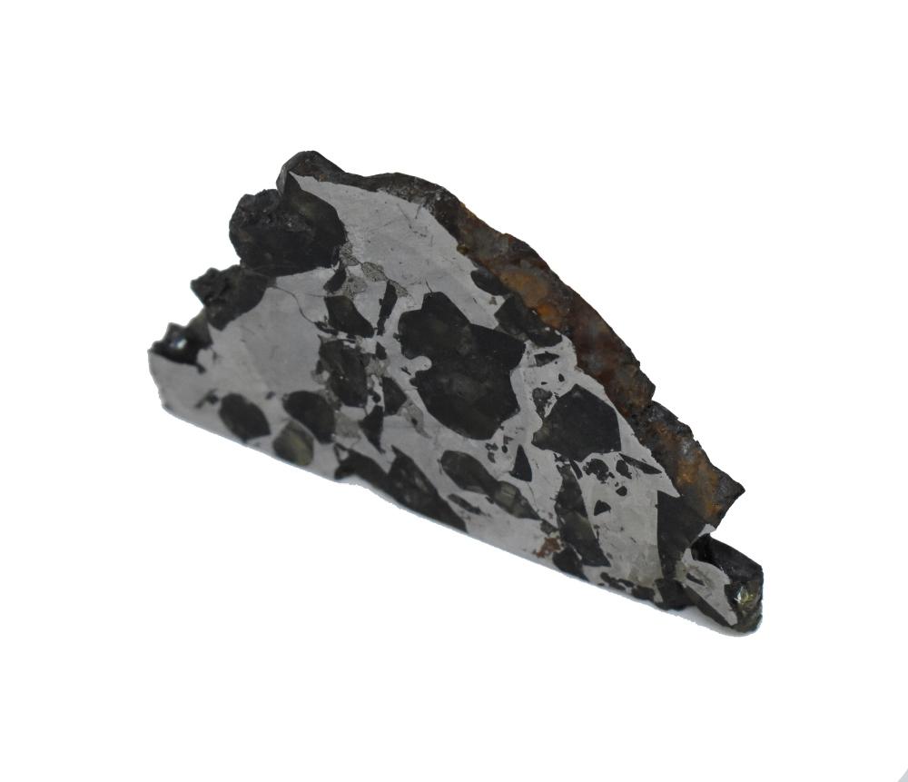 Seymchan Pallasite Meteorite Slice 22 grams