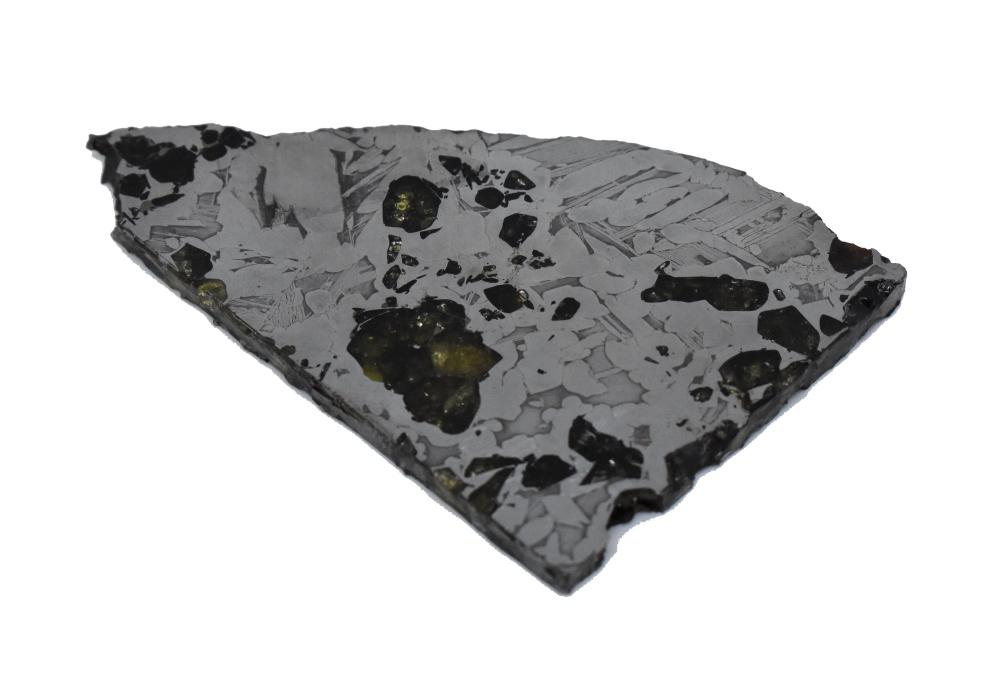 Seymchan Pallasite Meteorite Slice 55 grams