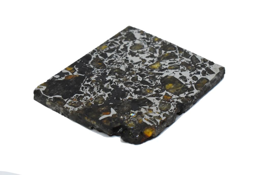 Seymchan Pallasite Meteorite Slice 37 grams