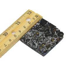 Seymchan Pallasite Meteorite Slice 37 grams