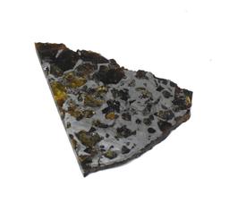 Seymchan Pallasite Meteorite Slice 43 grams