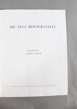 WWII Nazi The New Reichskanzlei Book