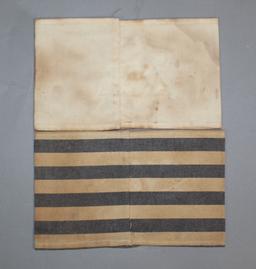 WWII Nazi Jude Star and Kapo Armbands