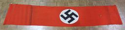 Nazi Swastika Rally Banner