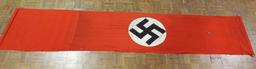 Nazi Swastika Rally Banner