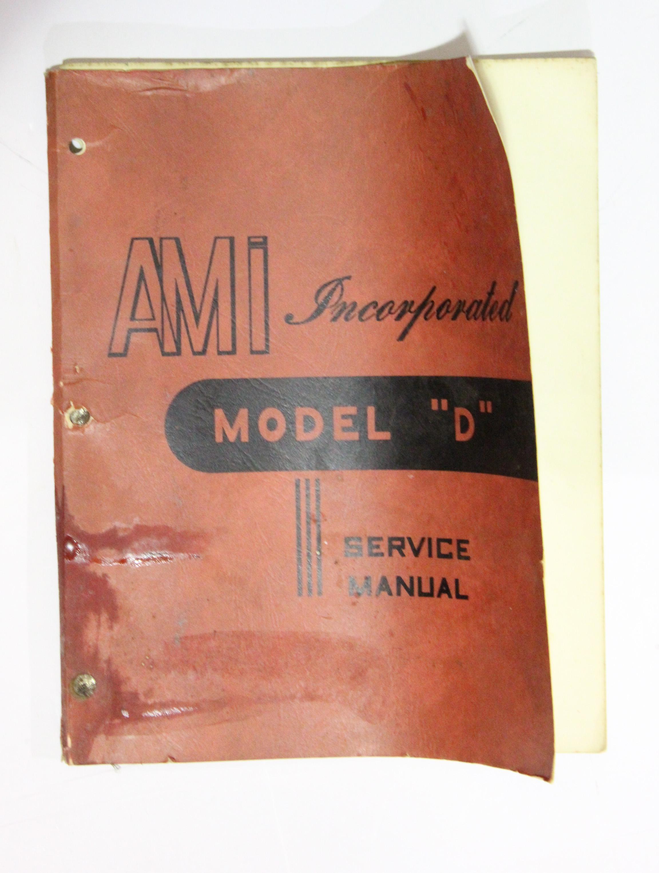 AMI Model D-80 45 RPM Jukebox