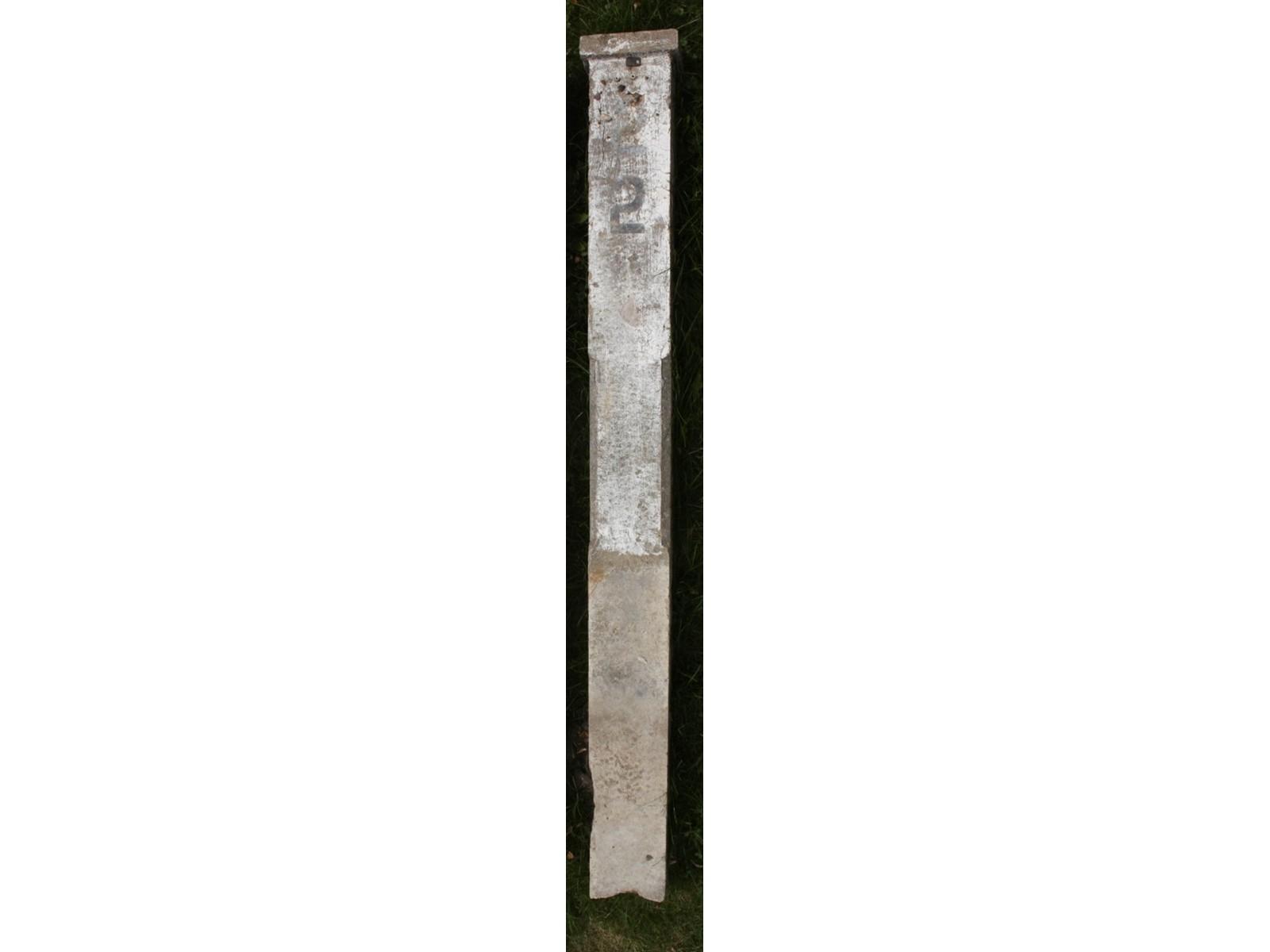 "22" Railroad Marker