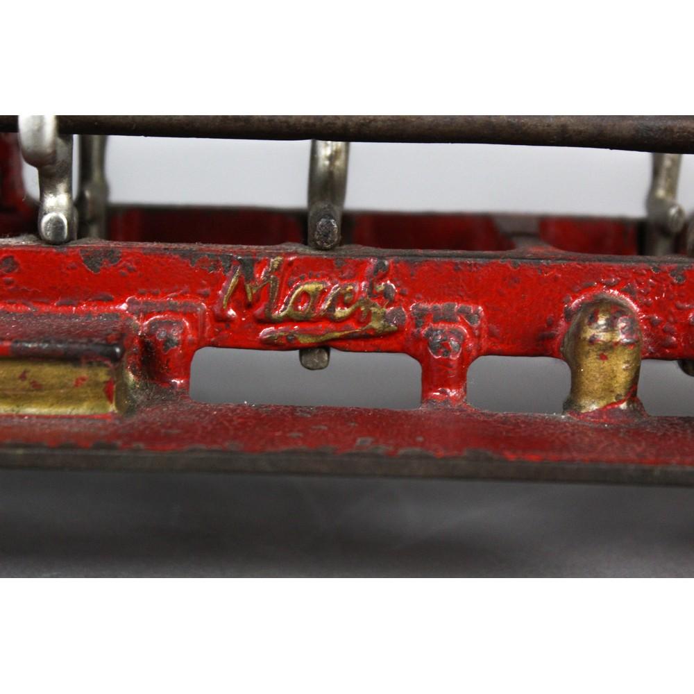 Arcade Cast Iron Mack Fire Ladder Truck Toy