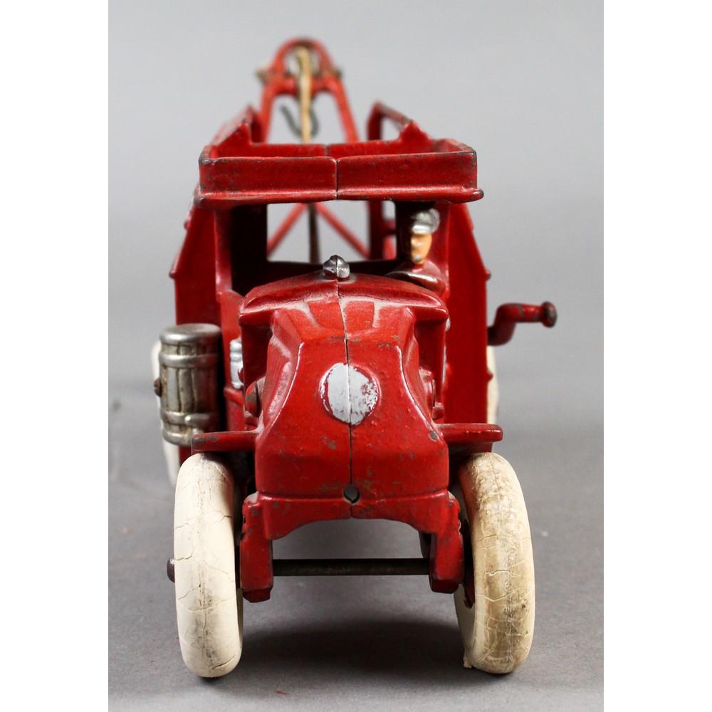 Hubley Cast Iron Bell Telephone Toy Truck