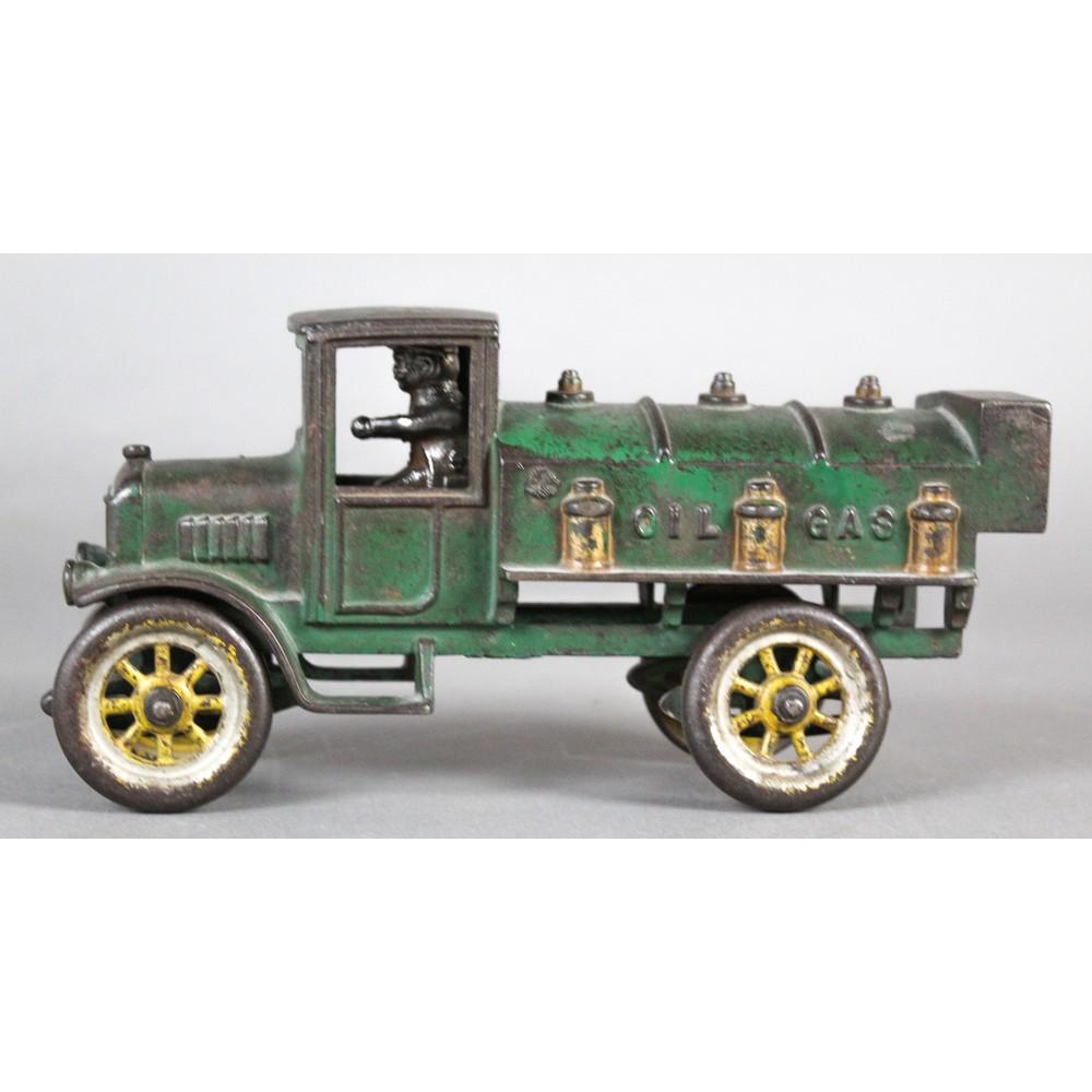 Kenton Cast Iron Oil Gas Delivery Truck Toy