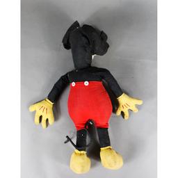 Vintage 1930's Mickey Mouse Cloth Doll