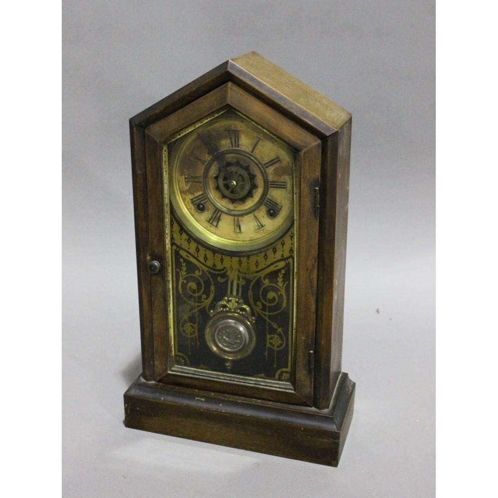 Small Cased Mantle Clock