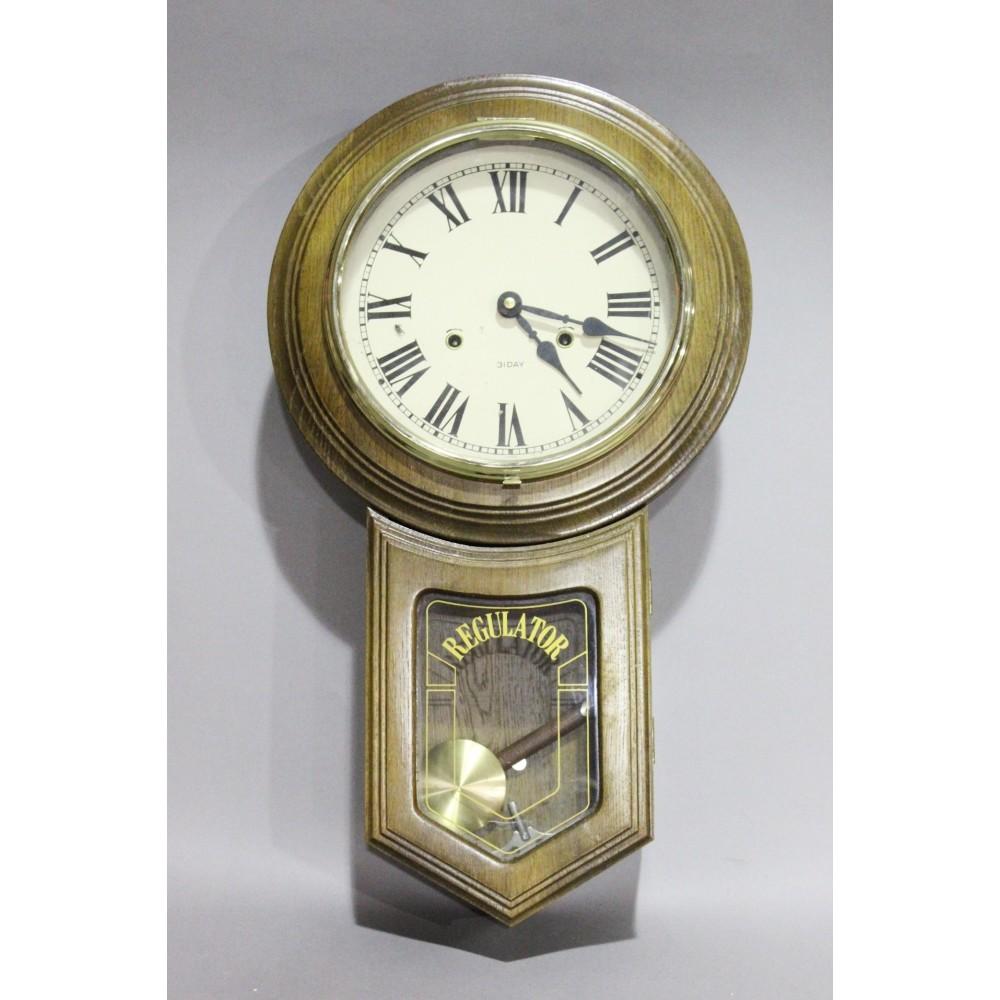 Contemporary Regulator Wall Clock