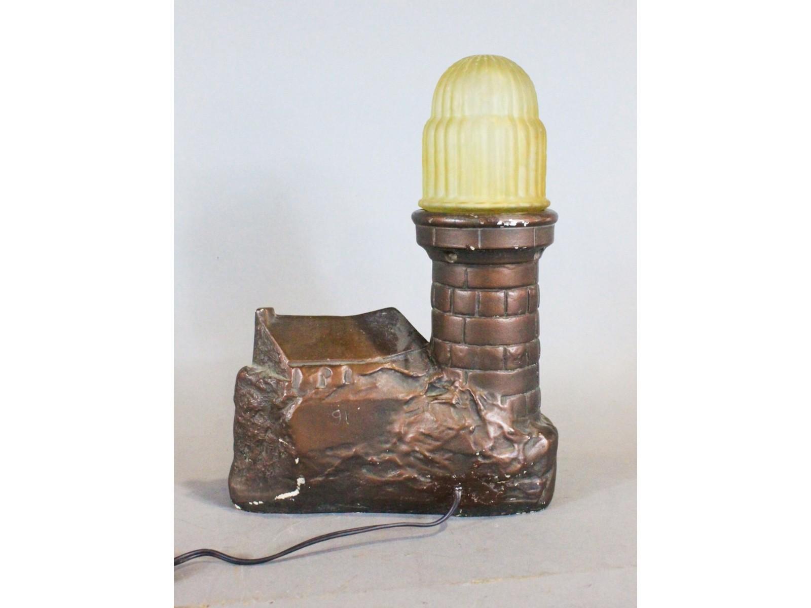 1930's Vintage/Art Deco #91 Lighthouse Lamp