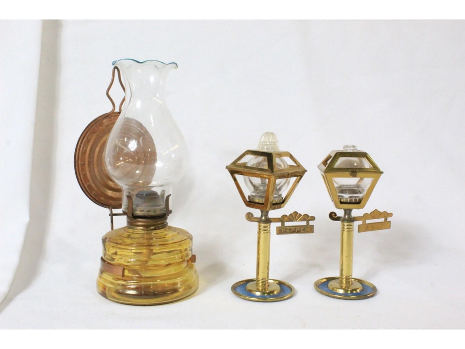 Box Lot Hurricane Lamps (9)