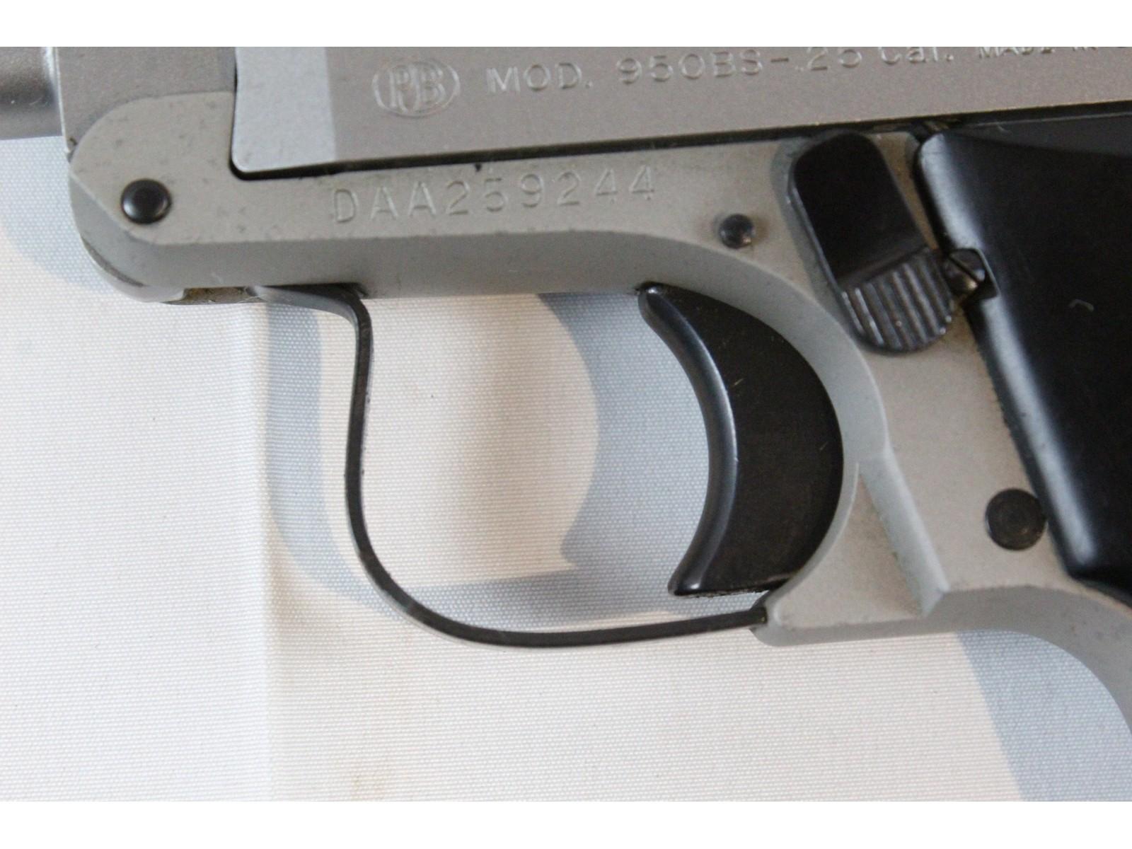 Beretta 950 Inox Jetfire Pistol 25ACP