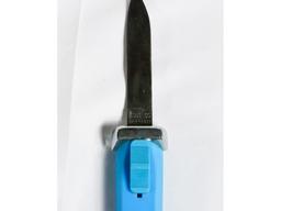 Blue Front Opening Knife