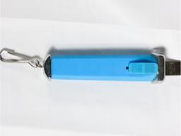 Blue Front Opening Knife