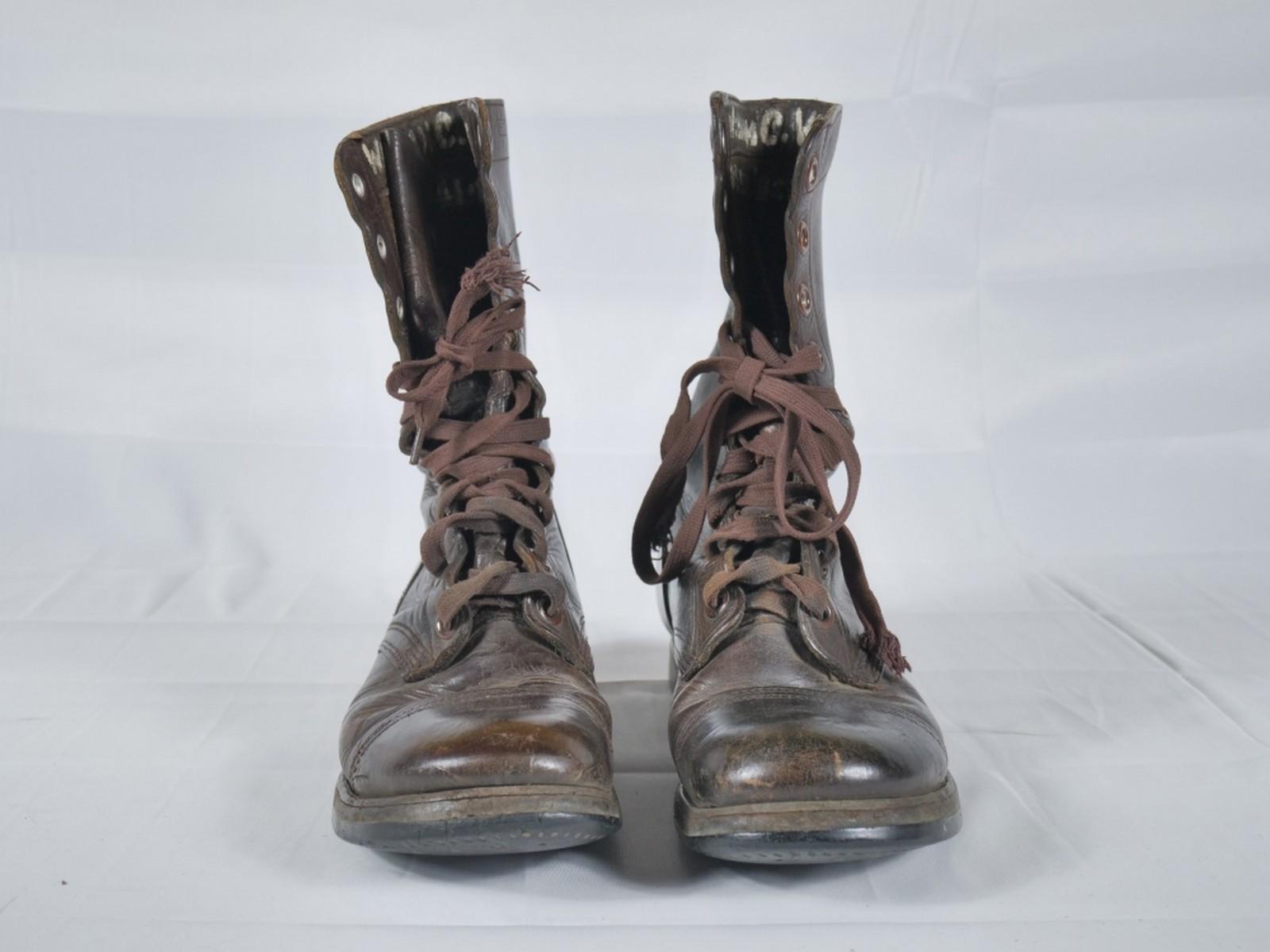 WWII US Army Airborne Paratrooper Brown Boots