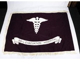 WWII 99th Evacuation Hospital Flag