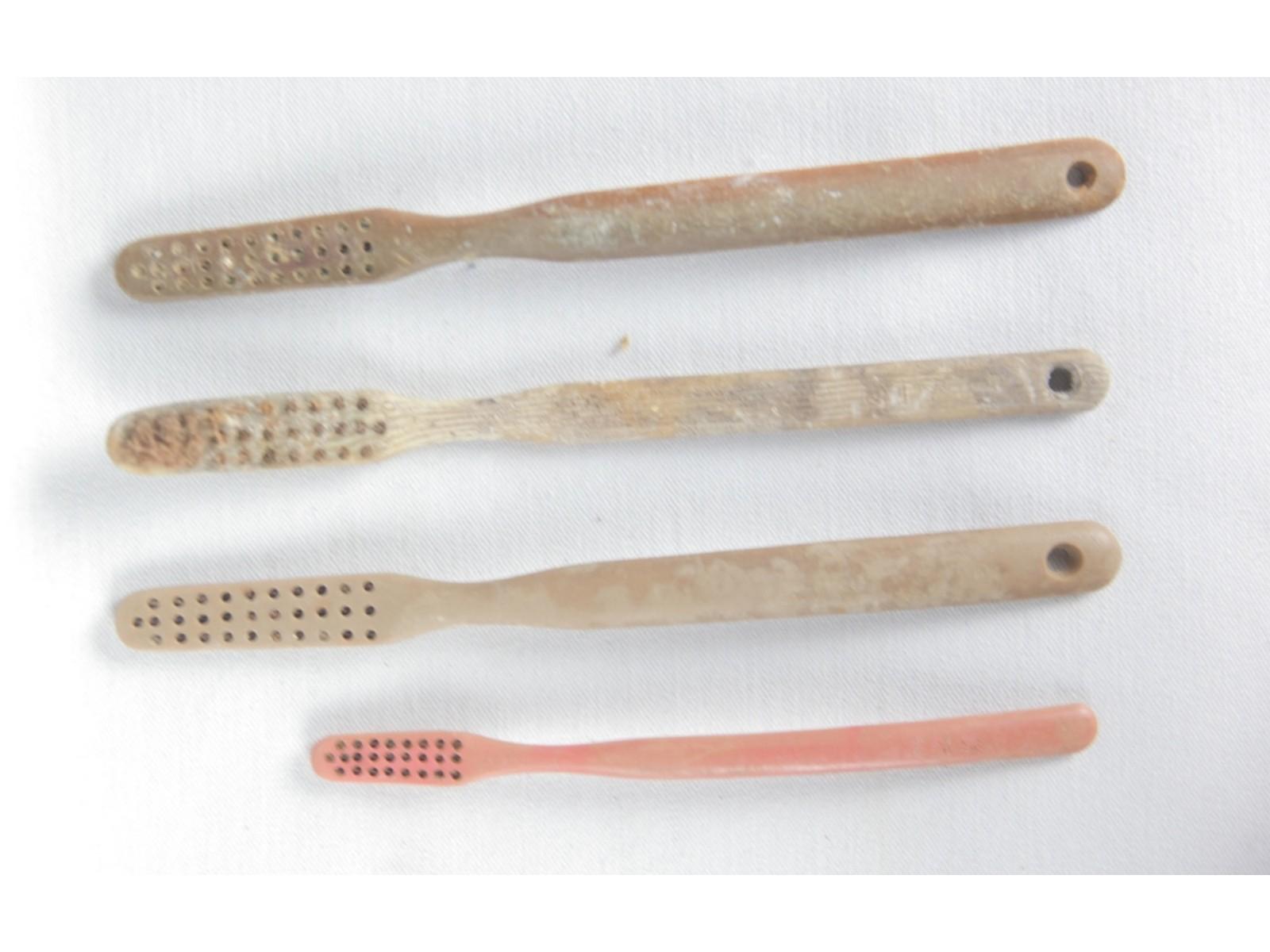 Iwo Jima & Okinawa Recovered Toothbrushes (4)