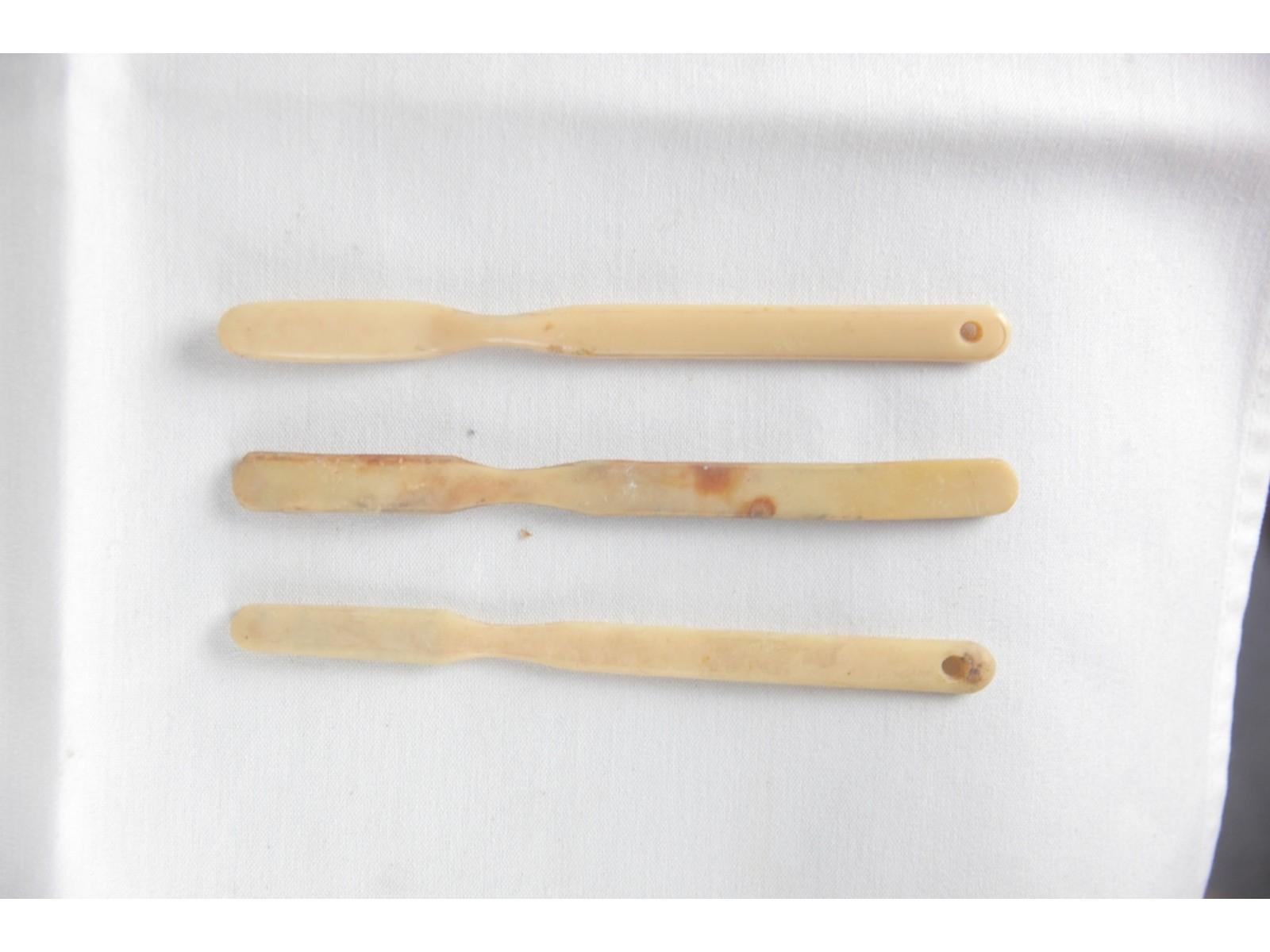 Iwo Jima Recovered Toothbrushes (3)