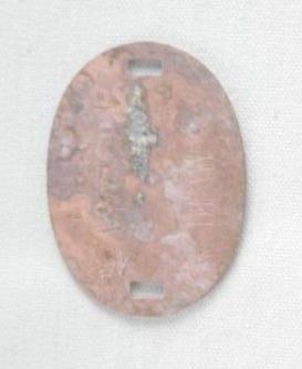 RARE! Iwo Jima Recovered Japanese Dog/ID Tag