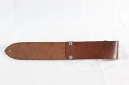 Leather Scabbard with Snap