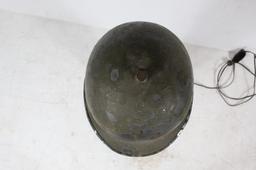 1950's M1 Helmet Recoilless Rifle Shell Lamp