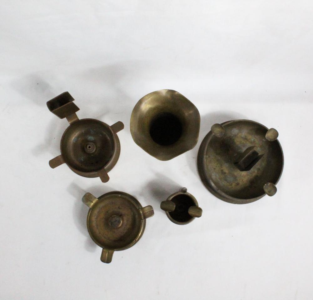 5 Pieces WWII Trench Art