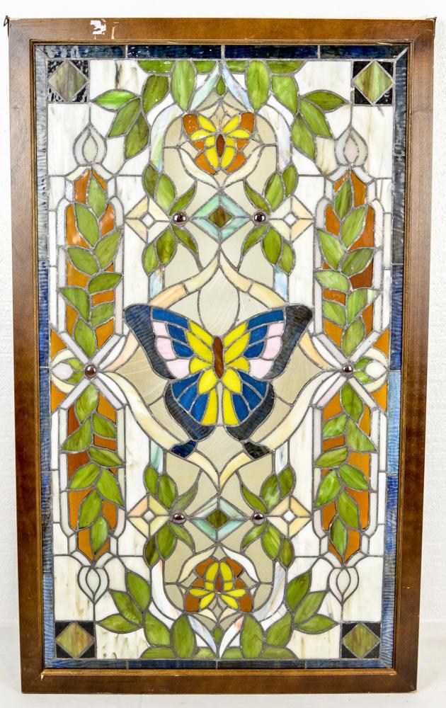 Stained Leaded Glass Window
