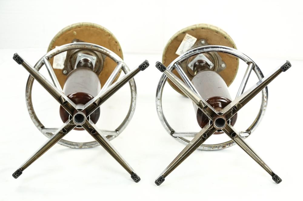 Pair Coors Beer Bottle Bar Stools