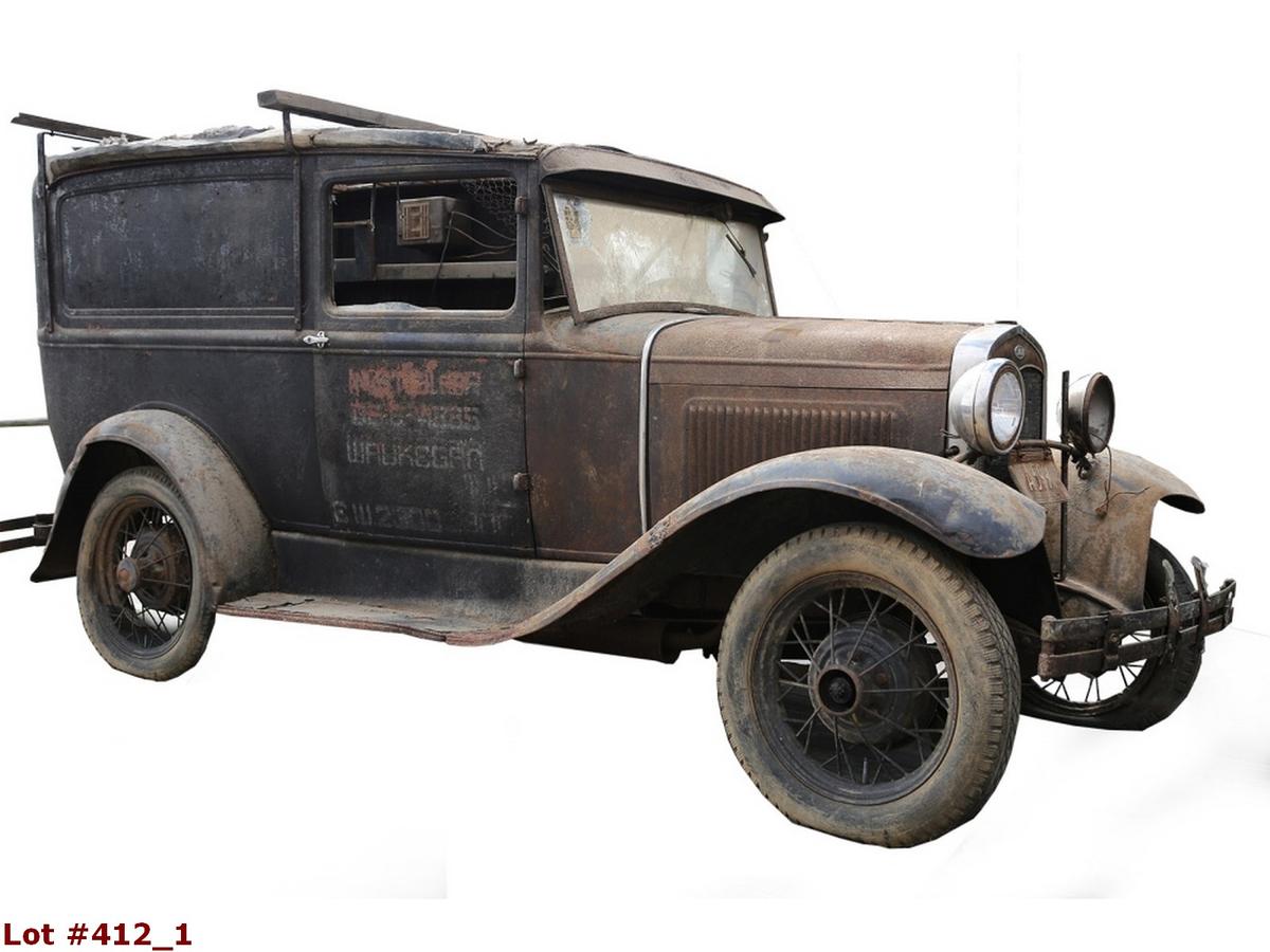 1931 Ford Delivery Sedan - Barn Find!