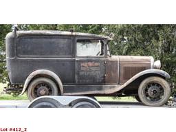 1931 Ford Delivery Sedan - Barn Find!