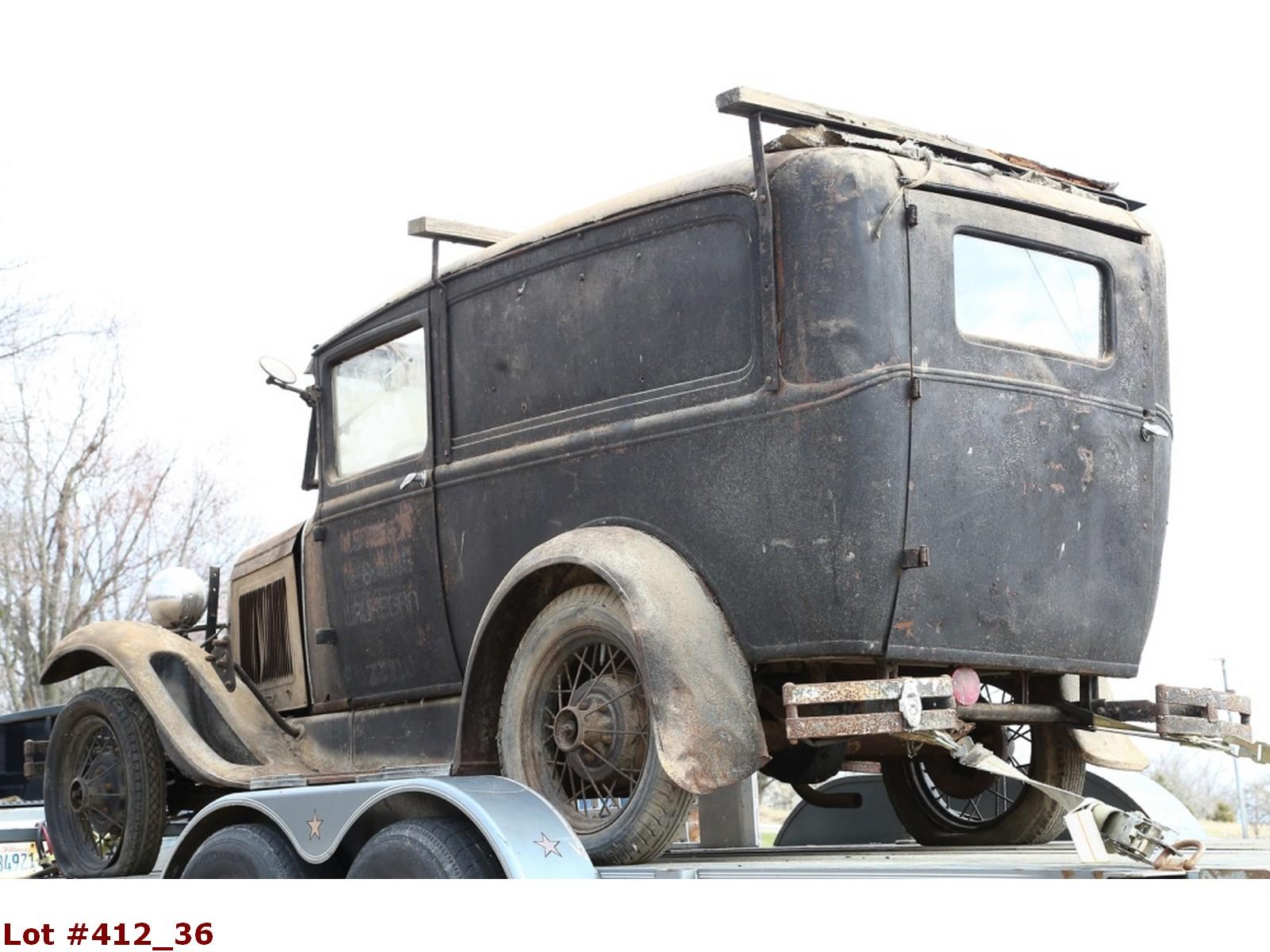 1931 Ford Delivery Sedan - Barn Find!