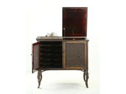 Perfecktone Wicker Console Phonograph