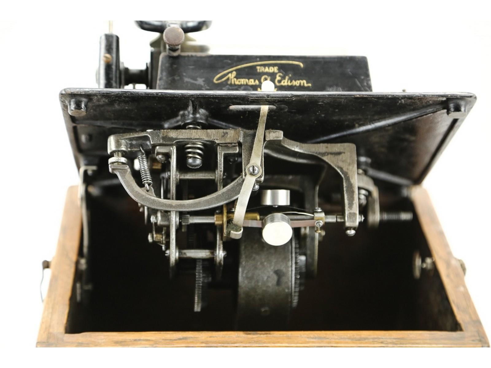 Edison Fireside Cylinder Phonograph w/Horn