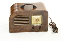 Firestone, Emerson (2) Wood Radios