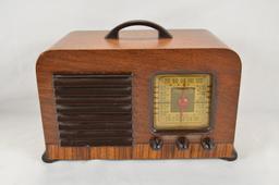 Lot of 3 Philco Wood Radios