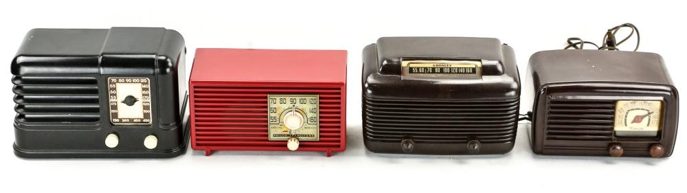 Unknown Make, Motorola, Crosley, & Philco Radios